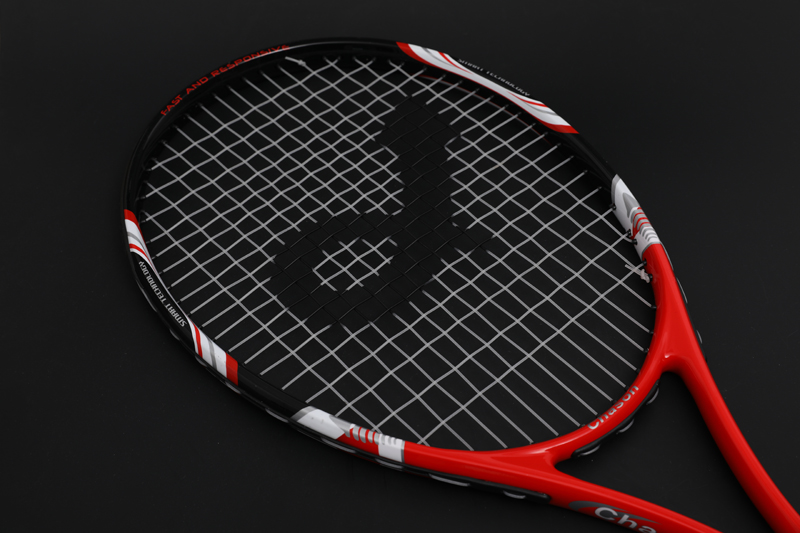 แร็คเกต Integrated Integrated Racket อะลูมิเนียมอัลลอยด์ ขนาด 27 นิ้ว CX-T818 สีแดง