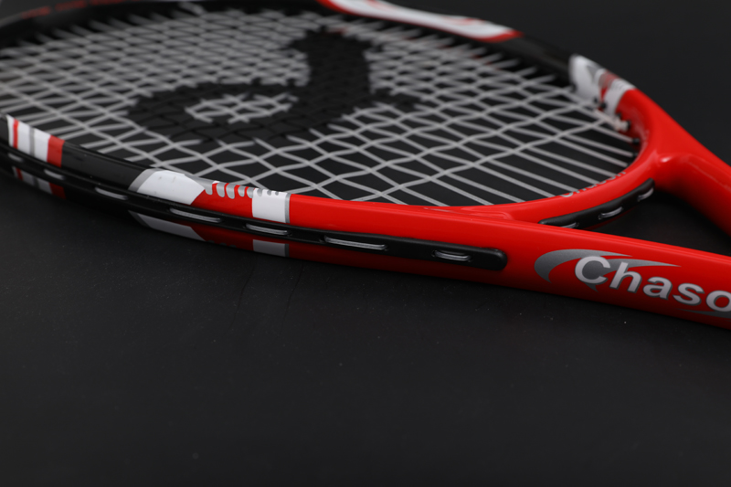 แร็คเกต Integrated Integrated Racket อะลูมิเนียมอัลลอยด์ ขนาด 27 นิ้ว CX-T818 สีแดง