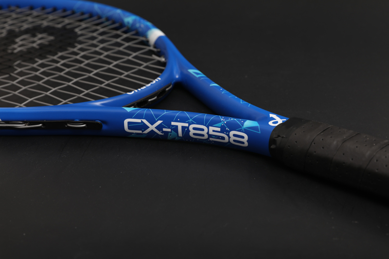 แร็คเก็ต Integrated Integrated Racket อะลูมิเนียมอัลลอยด์ ขนาด 27 นิ้ว CX-T858 สีน้ำเงิน