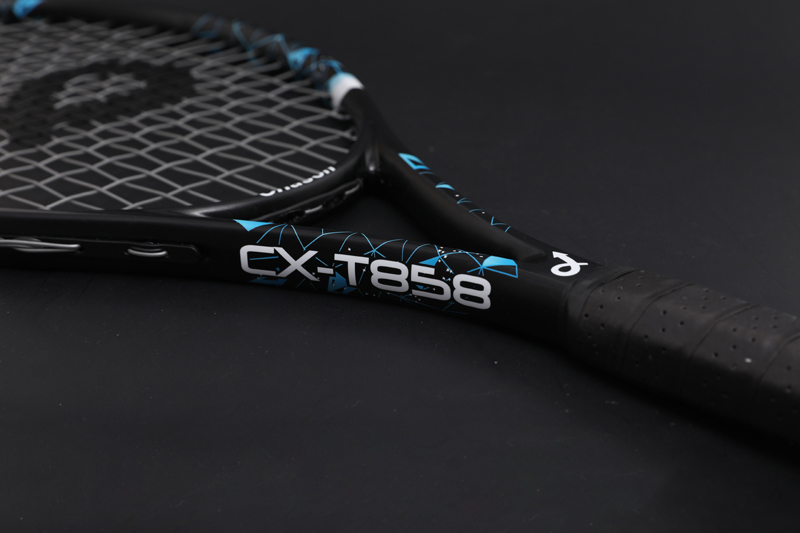 แร็คเก็ต Integrated Integrated Racket อะลูมิเนียมอัลลอยด์ ขนาด 27 นิ้ว CX-T828 สีดำ